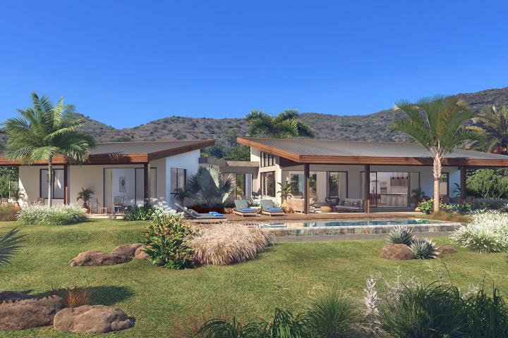 Villa in Tamarin with 4 bedrooms and private pool on 1,300 sq m