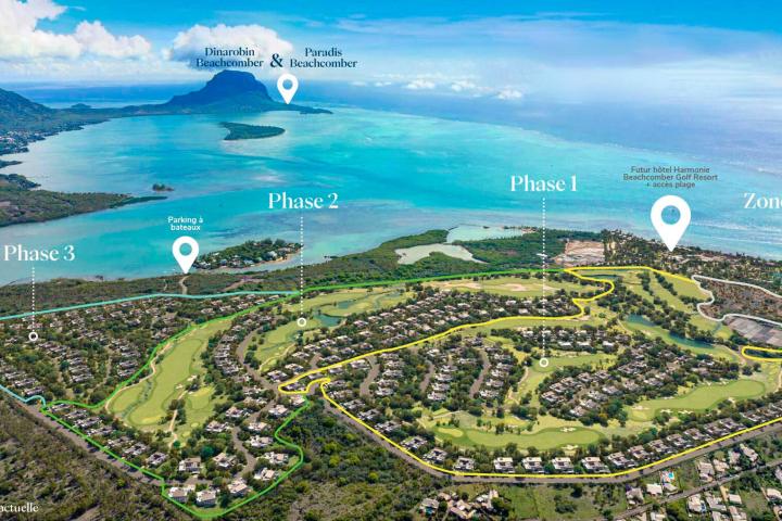 Villa éco-responsable 3 chambres à Tamarin face au golf à vendre