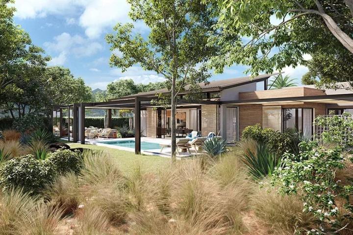Villa de plain-pied 3 suites à vendre à Rivière Noire avec vue mer