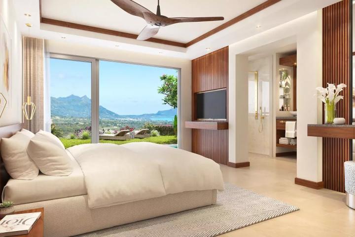 TAMARIN – NO AGENCY FEES – High-end 2-bedroom penthouse with stunning views for sale