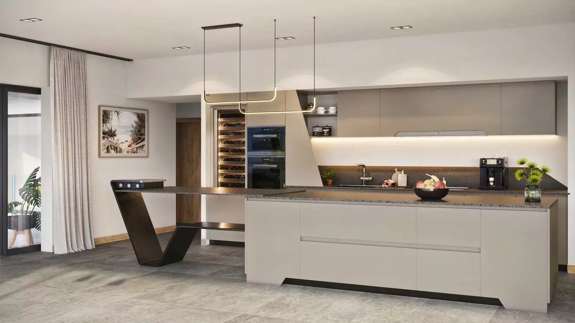 شقة في الطابق الأرضي مع حديقة خاصة ومسبح - متاحة للأجانب وبدون رسوم وكالة للبيع في بالاكلافا