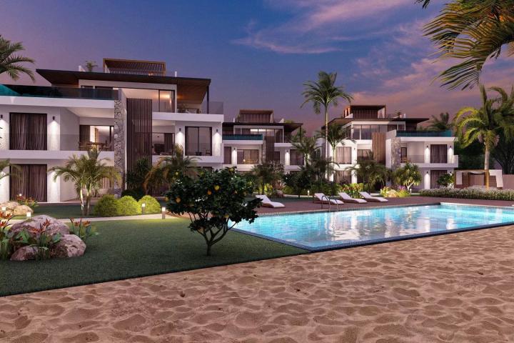 Penthouse front de mer + emplacement bateau Grand Baie à vendre