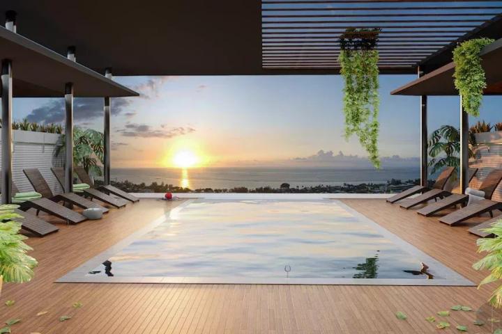 TAMARIN – Grand appartement moderne proche commerces à vendre
