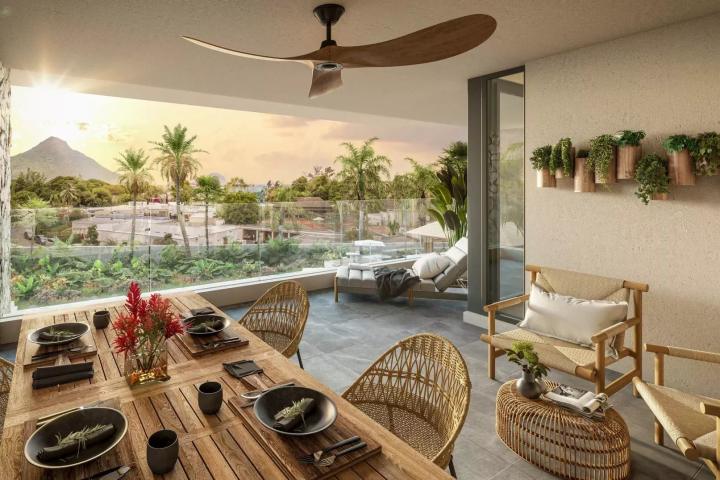Near Flic en Flac beach - 3 ensuite-bedroom apartment