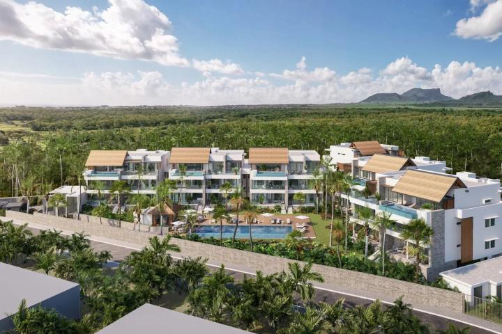 Proche de la plage de Flic en Flac , acheter un appartement de 3 chambres en suite