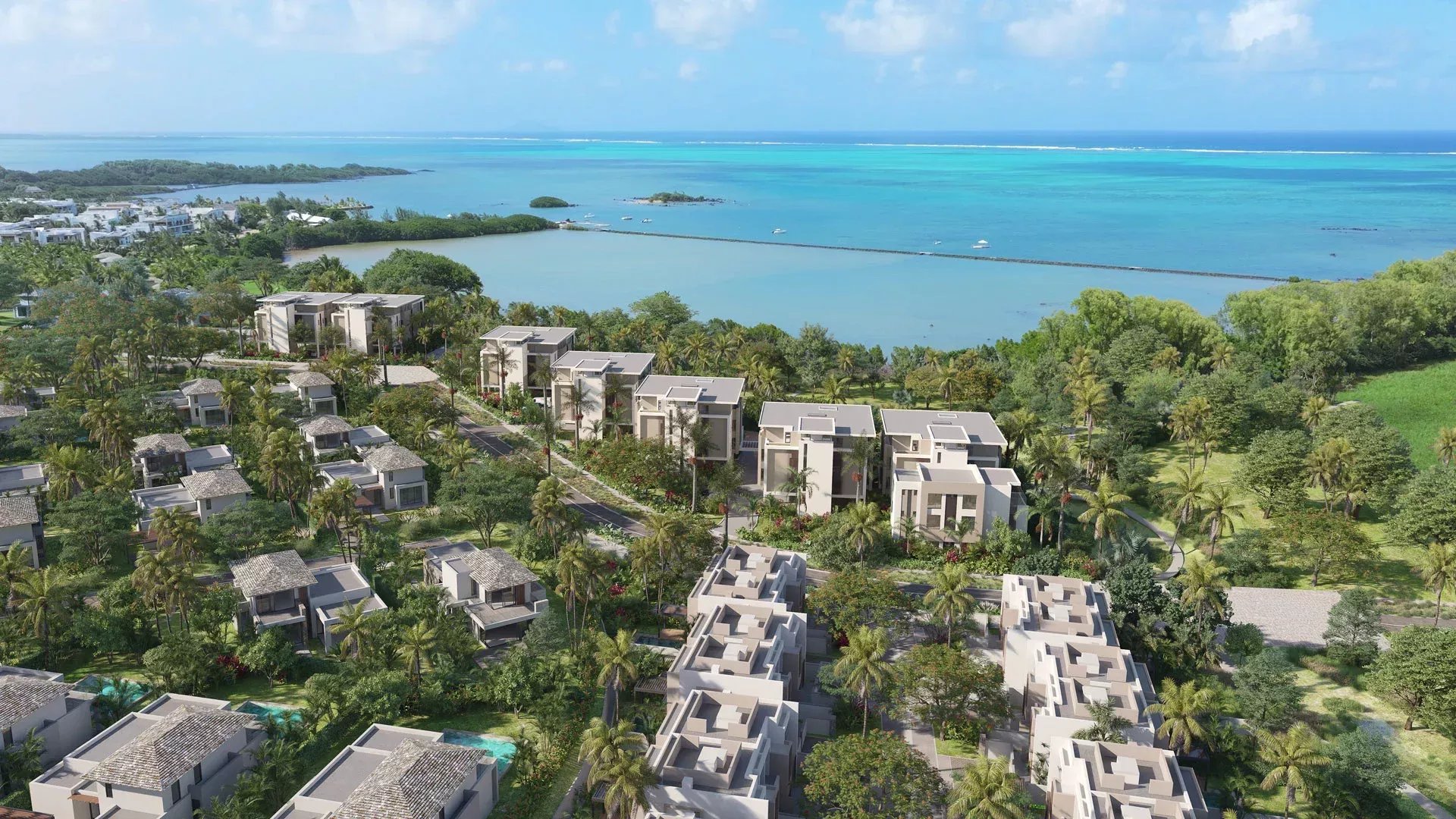 Penthouse with private pool and 180-degree panoramic ocean views