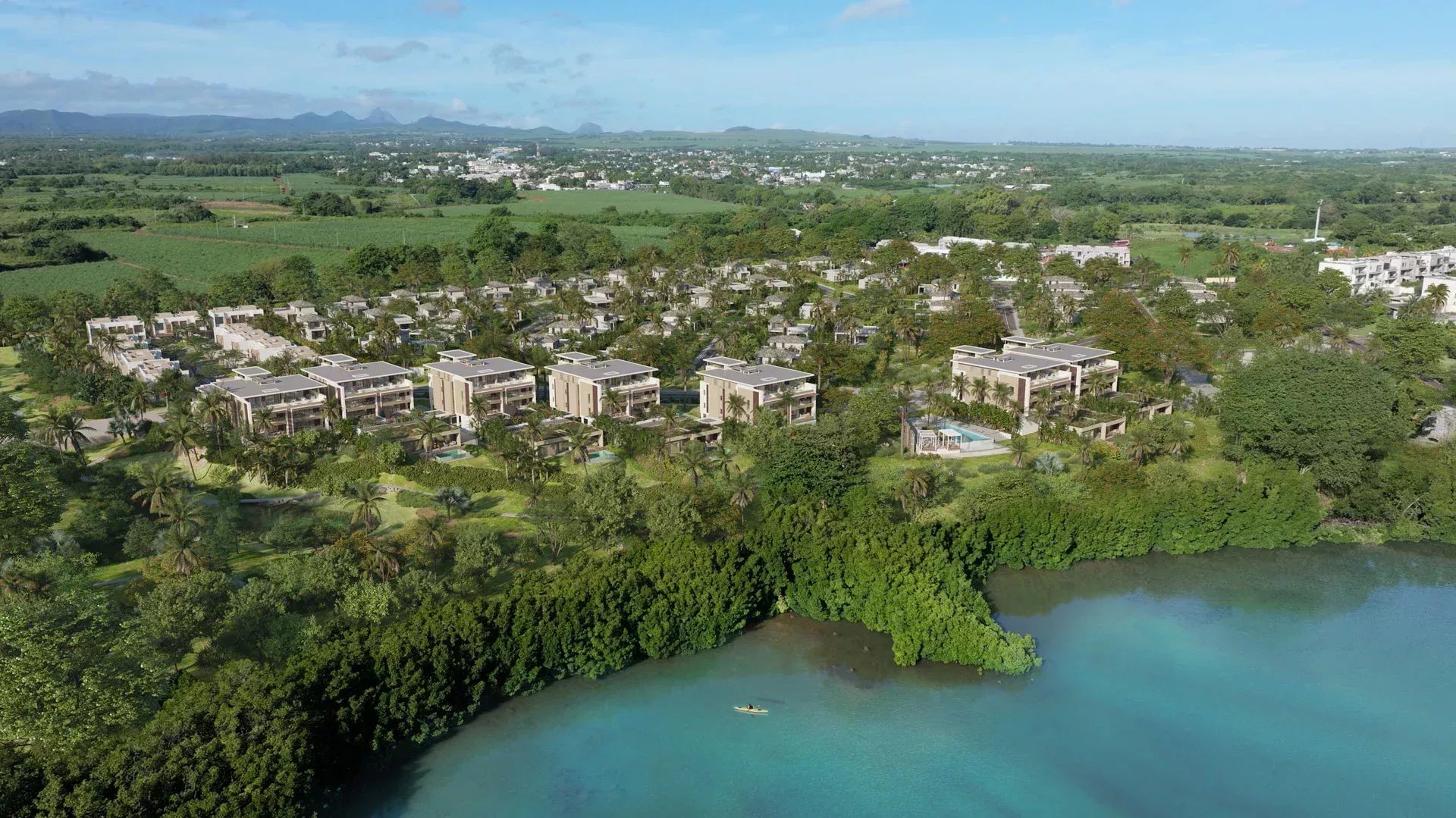 Penthouse with private pool and 180-degree panoramic ocean views