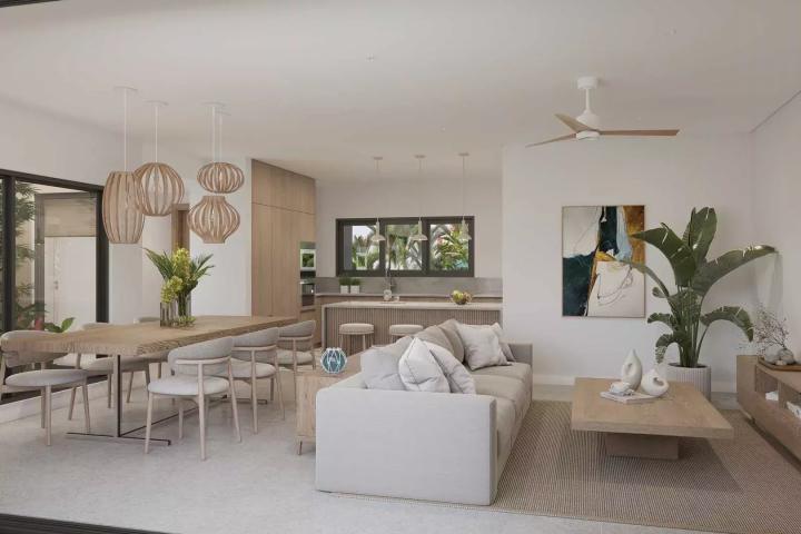 Penthouse avec piscine privée et vues panoramiques à 180° sur l'océan à vendre à Haute Rive