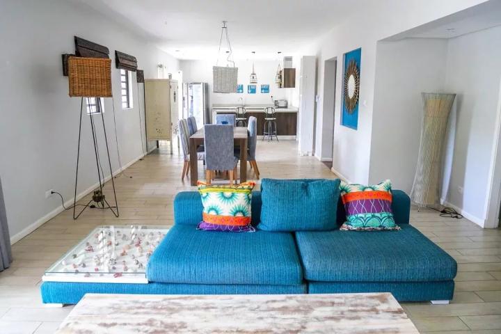 Appartement meublé 3 chambres avec jardin à vendre à Tamarin