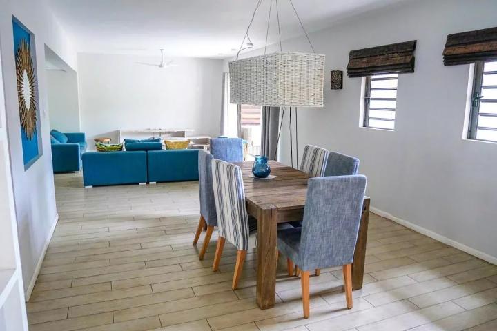 Appartement meublé 3 chambres avec jardin à vendre à Tamarin