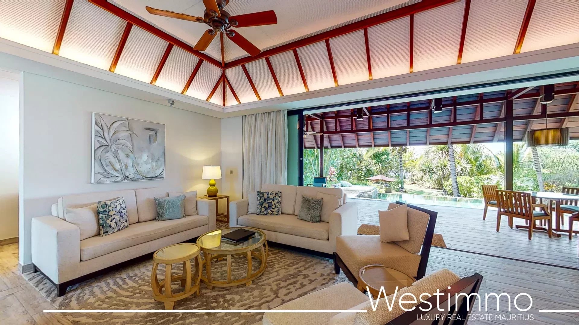 Magnifique villa suite rénovée avec piscine privée et vue mer dans un complex 5 etoiles