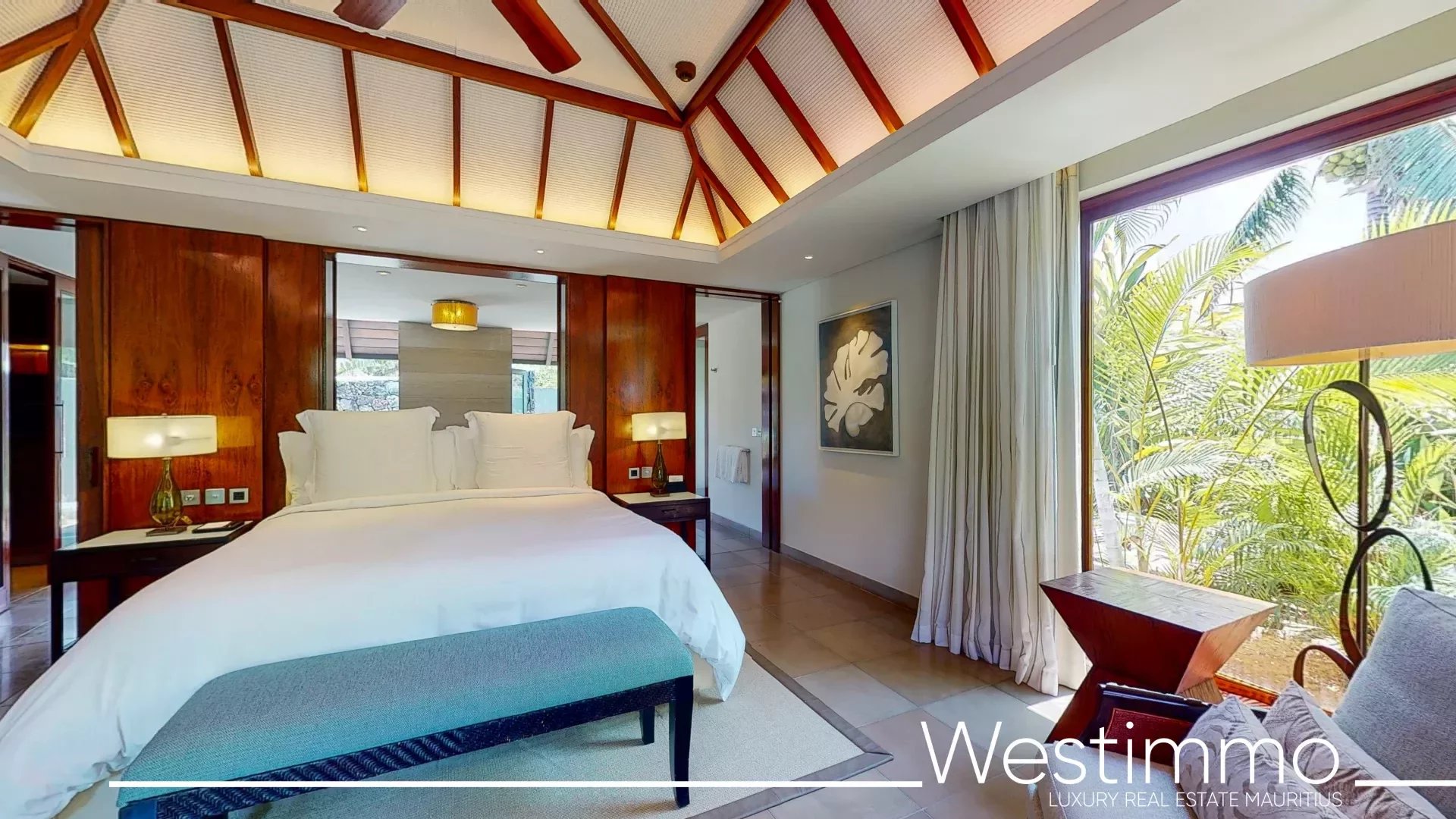 Magnifique villa suite rénovée avec piscine privée et vue mer dans un complex 5 etoiles