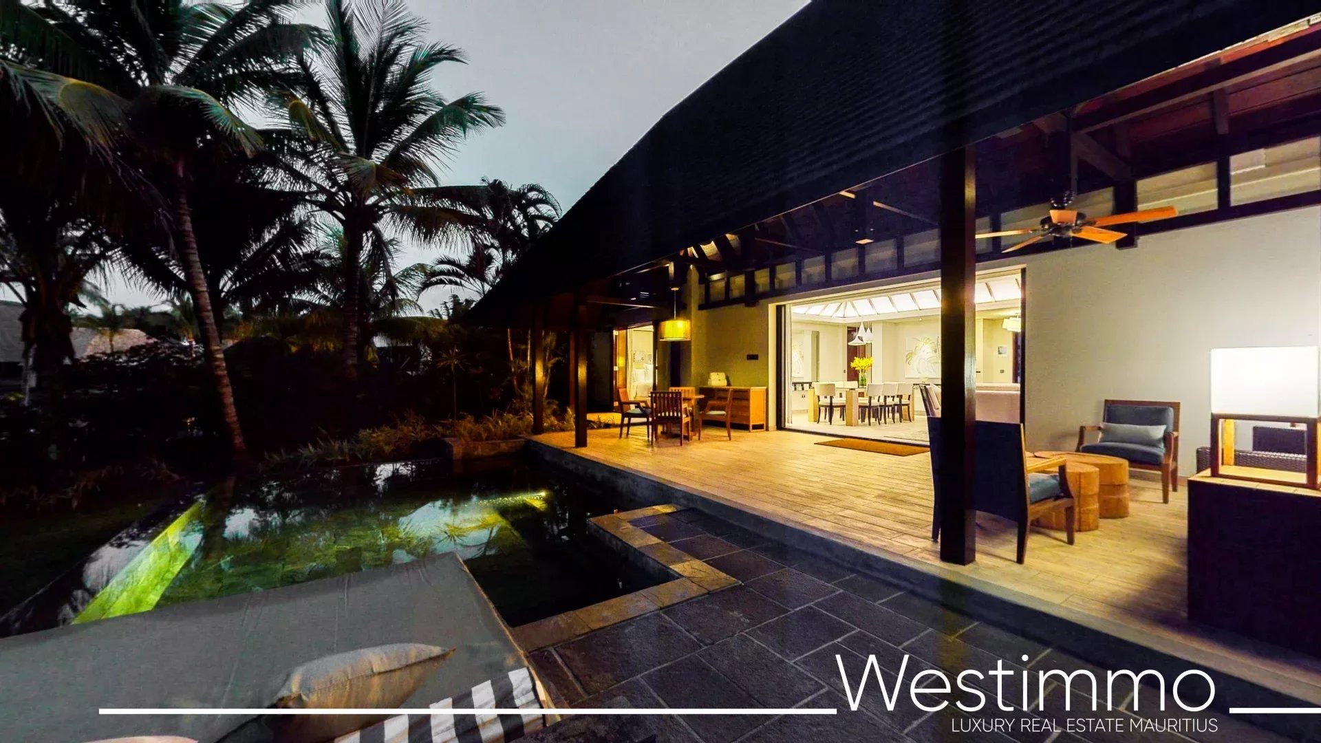 Magnifique villa suite rénovée avec piscine privée et vue mer dans un complex 5 etoiles