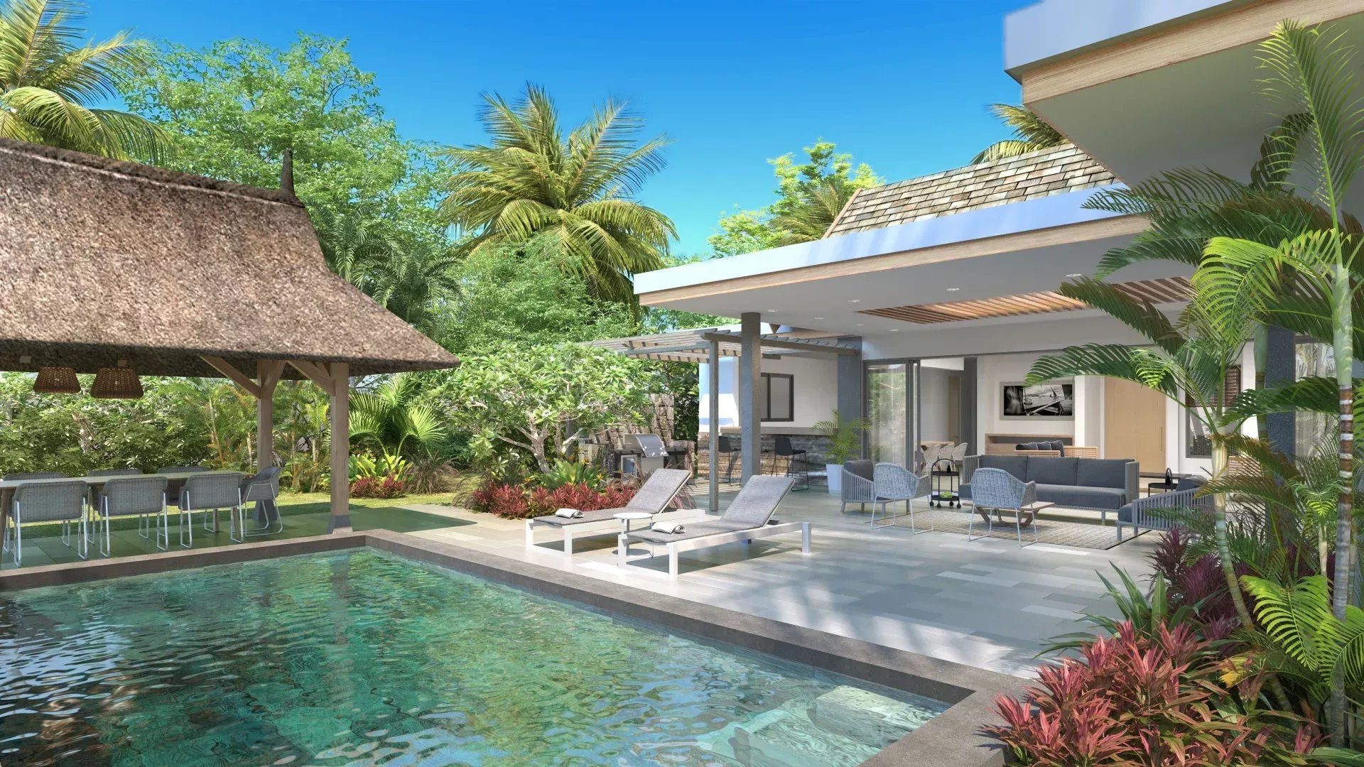 POINTE D'ESNY – Villa with private pool on a 1,200 sqm plot for sale