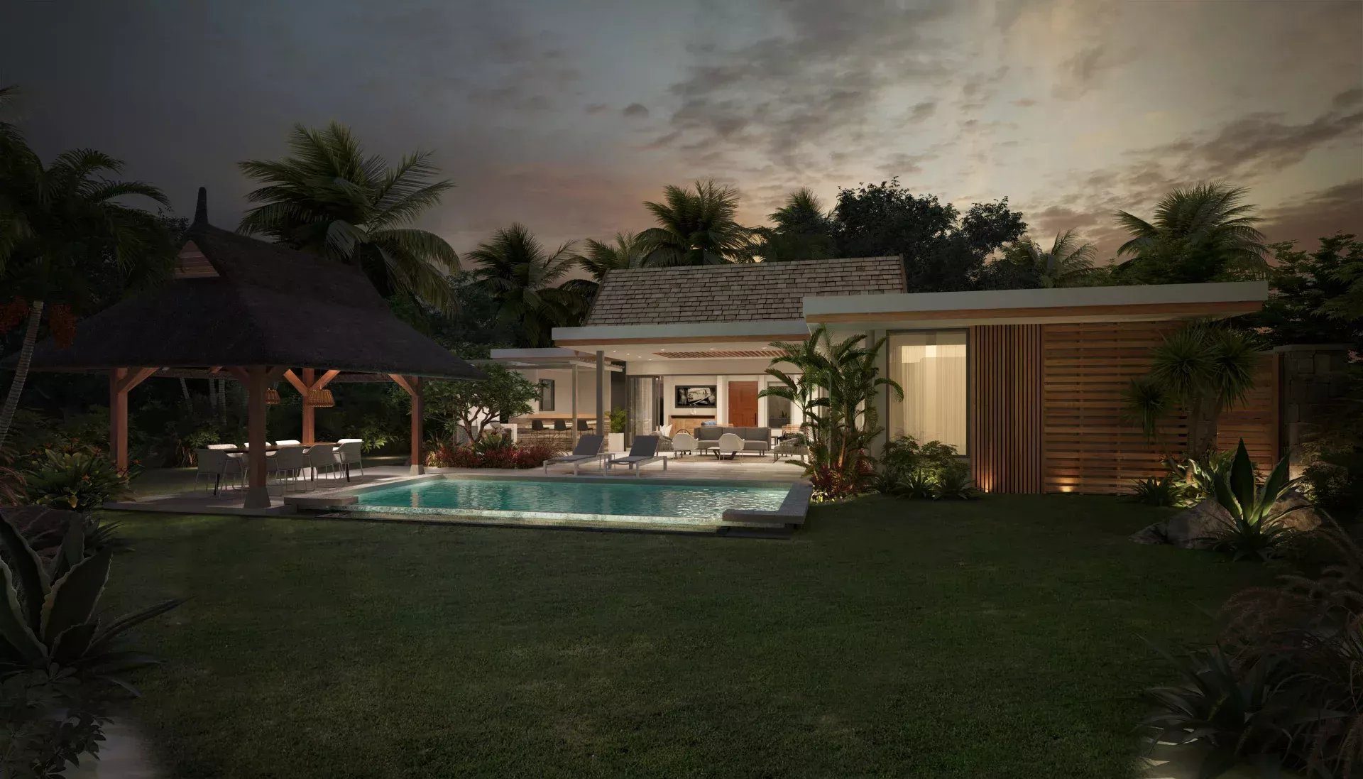POINTE D'ESNY – Villa with private pool on a 1,200 sqm plot for sale