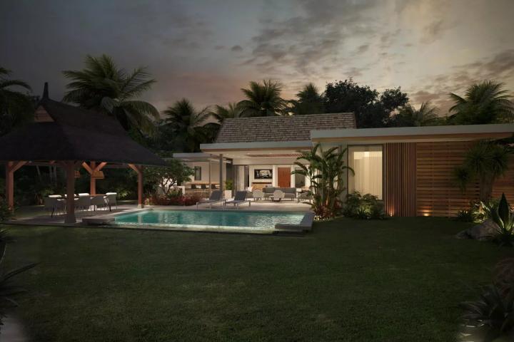 POINTE D'ESNY – Villa avec piscine privée sur terrain de 1 200 m² à vendre