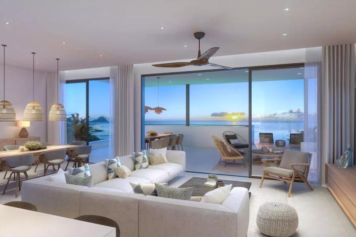 RIVIERE NOIRE – Penthouse avec 3 chambres et piscine privée de 255m² à vendre