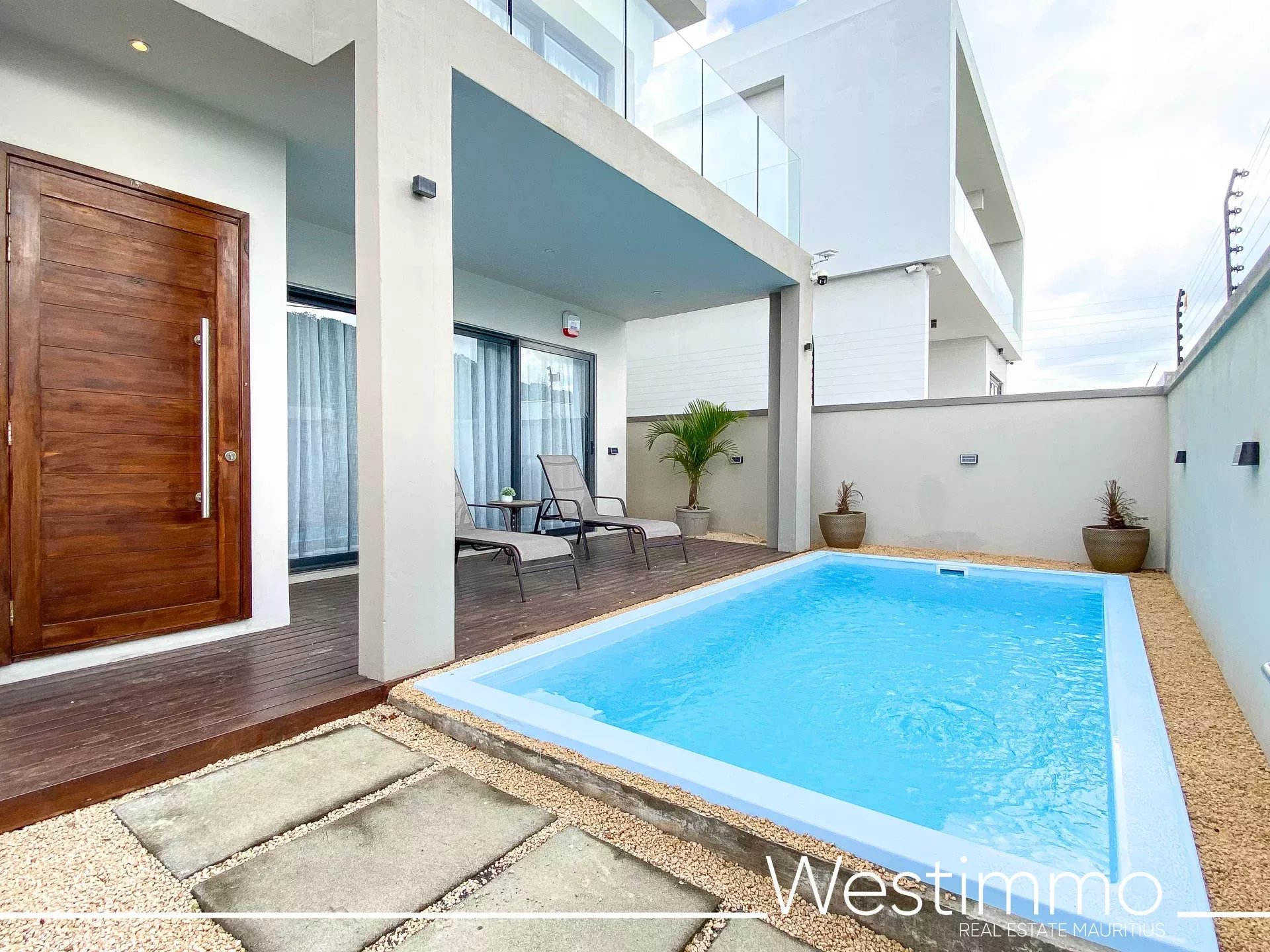 Sodnac – Maison moderne meublée à louer à Sodnac avec piscine et rooftop