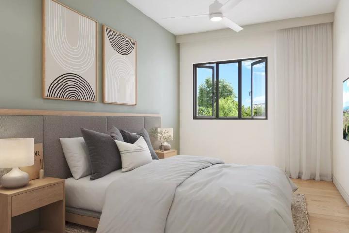 HAUTE RIVE - апартамент с 2 спальнями, общим бассейном и 60 м² жилой площади