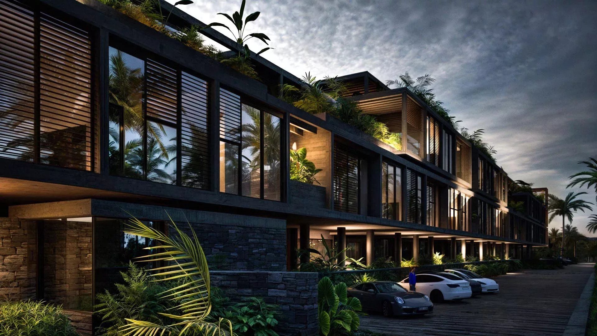 ROCHES NOIRES – l’élégance tropicale dans cette appartement 3 chambres avec rooftop et piscine à vendre