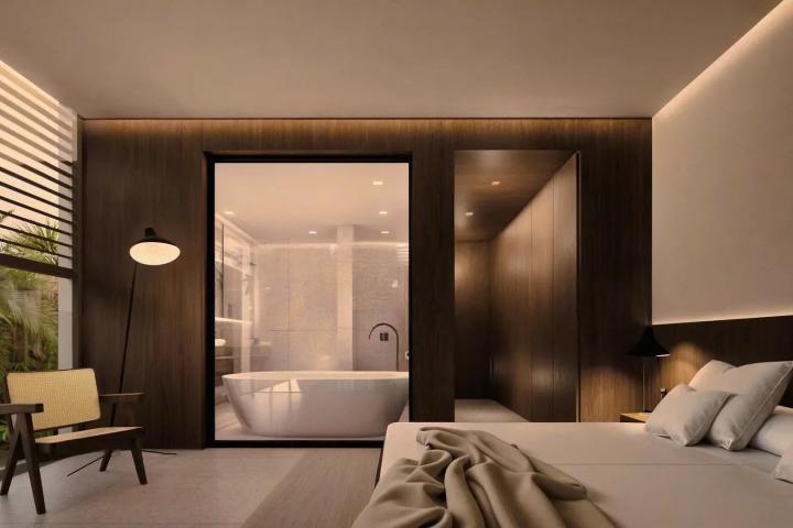 ROCHES NOIRES – l’élégance tropicale dans cette appartement 3 chambres avec rooftop et piscine à vendre