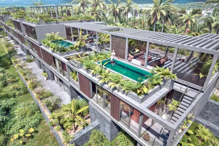 ROCHES NOIRES – Magnifique appartement de 3 chambres en rez de jardin à vendre