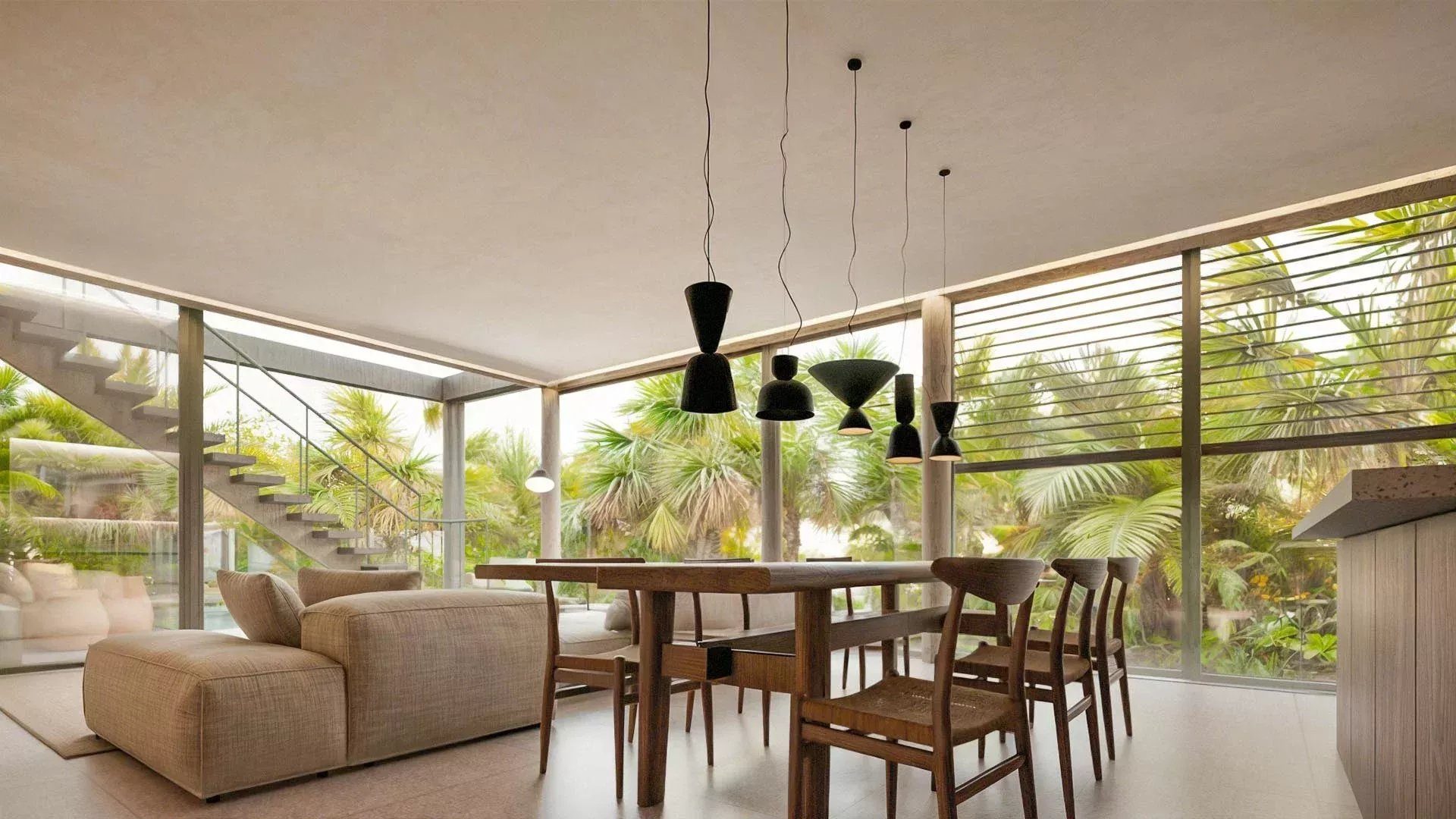 ROCHES NOIRES – Un appartement baigné de lumière, au cœur d’un écrin de verdure raffiné à vendre