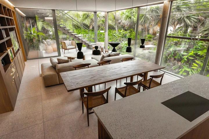 ROCHES NOIRES – Un appartement baigné de lumière, au cœur d’un écrin de verdure raffiné à vendre