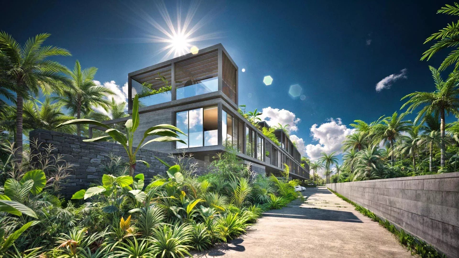 ROCHES NOIRES – l’élégance tropicale dans cette appartement 3 chambres avec rooftop et piscine à vendre