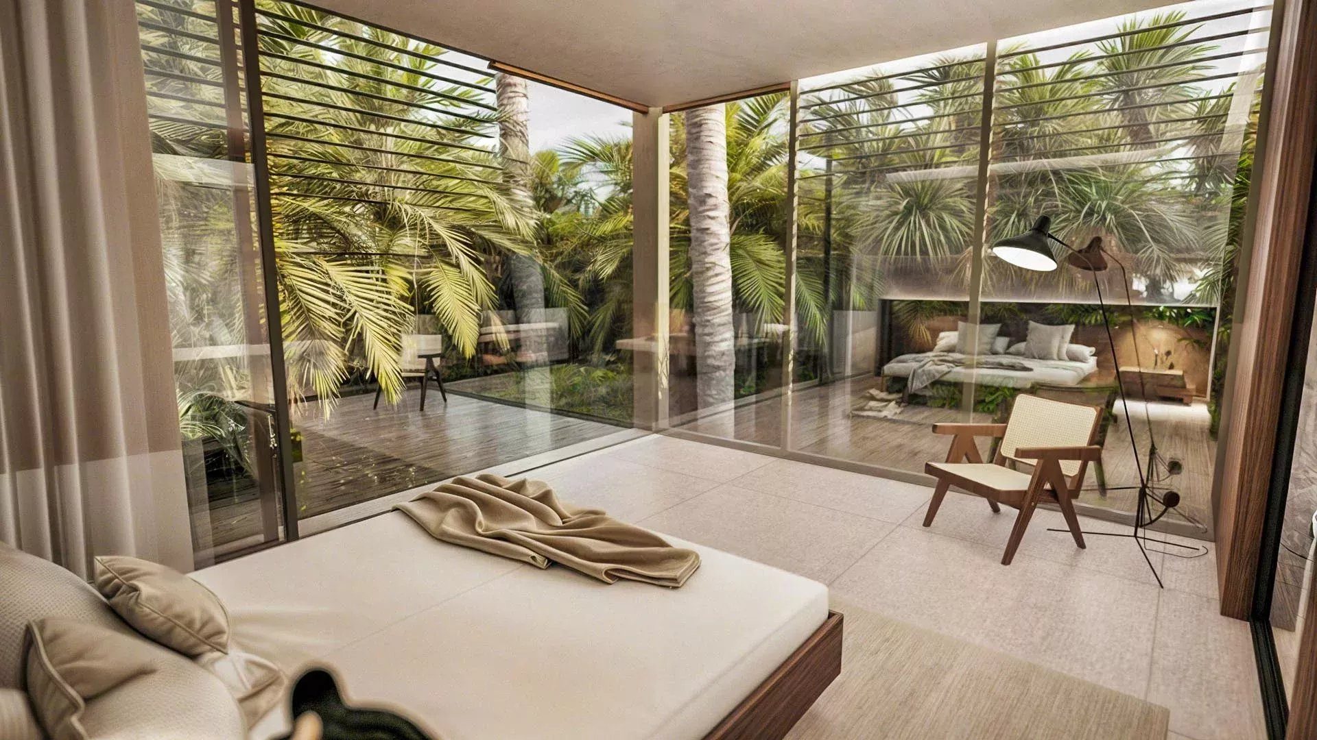 ROCHES NOIRES – l’élégance tropicale dans cette appartement 3 chambres avec rooftop et piscine à vendre