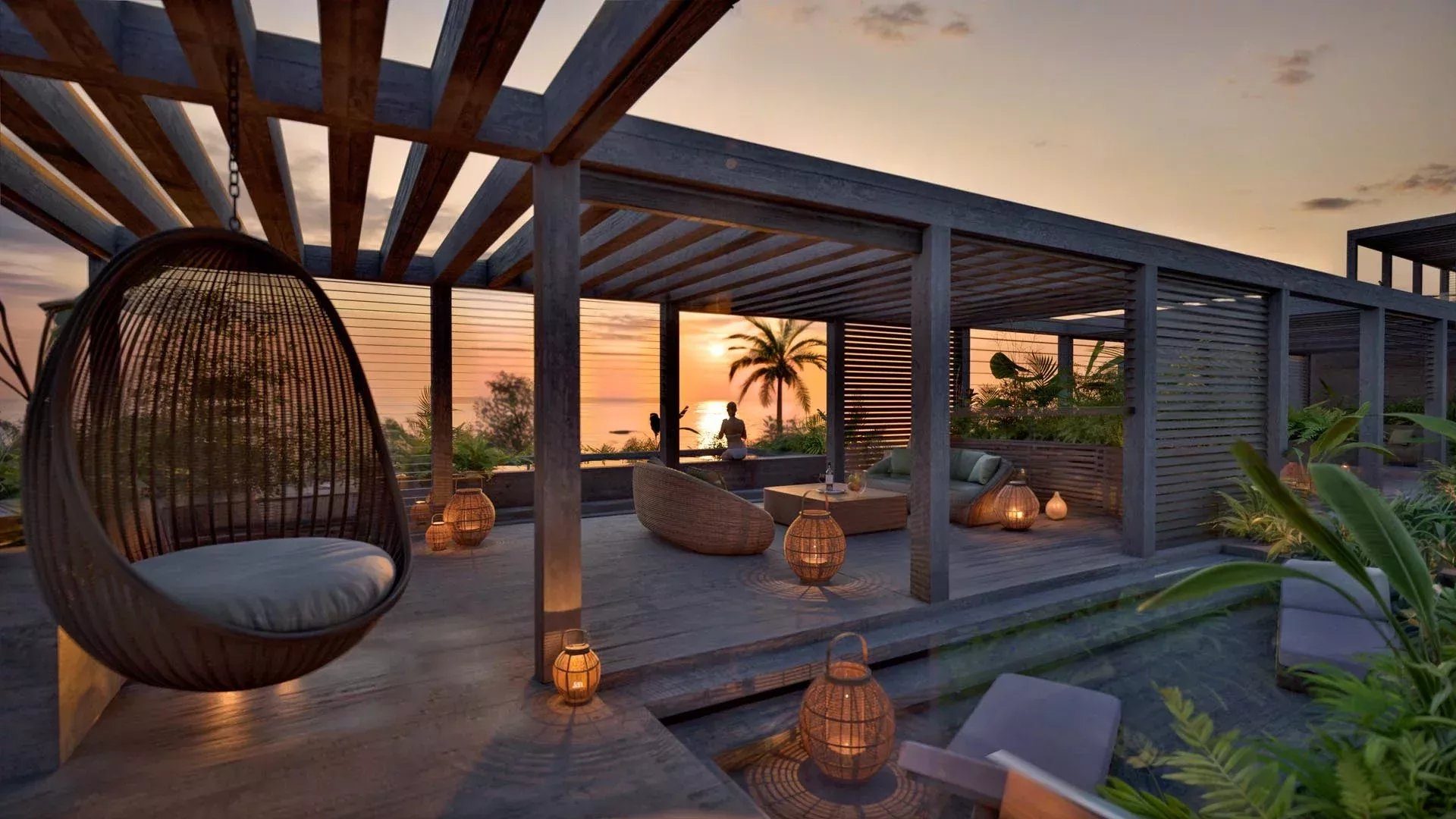 ROCHES NOIRES – l’élégance tropicale dans cette appartement 3 chambres avec rooftop et piscine à vendre