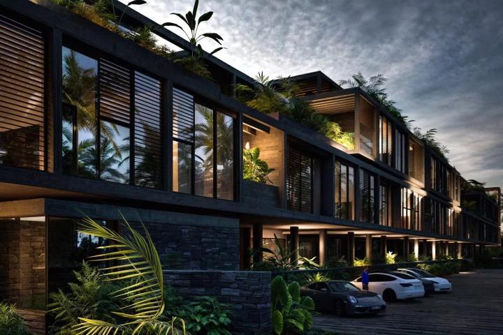 ROCHES NOIRES – l’élégance tropicale dans cette appartement 3 chambres avec rooftop et piscine à vendre