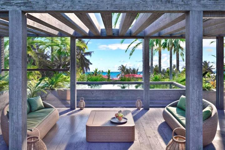 ROCHES NOIRES – l’élégance tropicale dans cette appartement 3 chambres avec rooftop et piscine à vendre