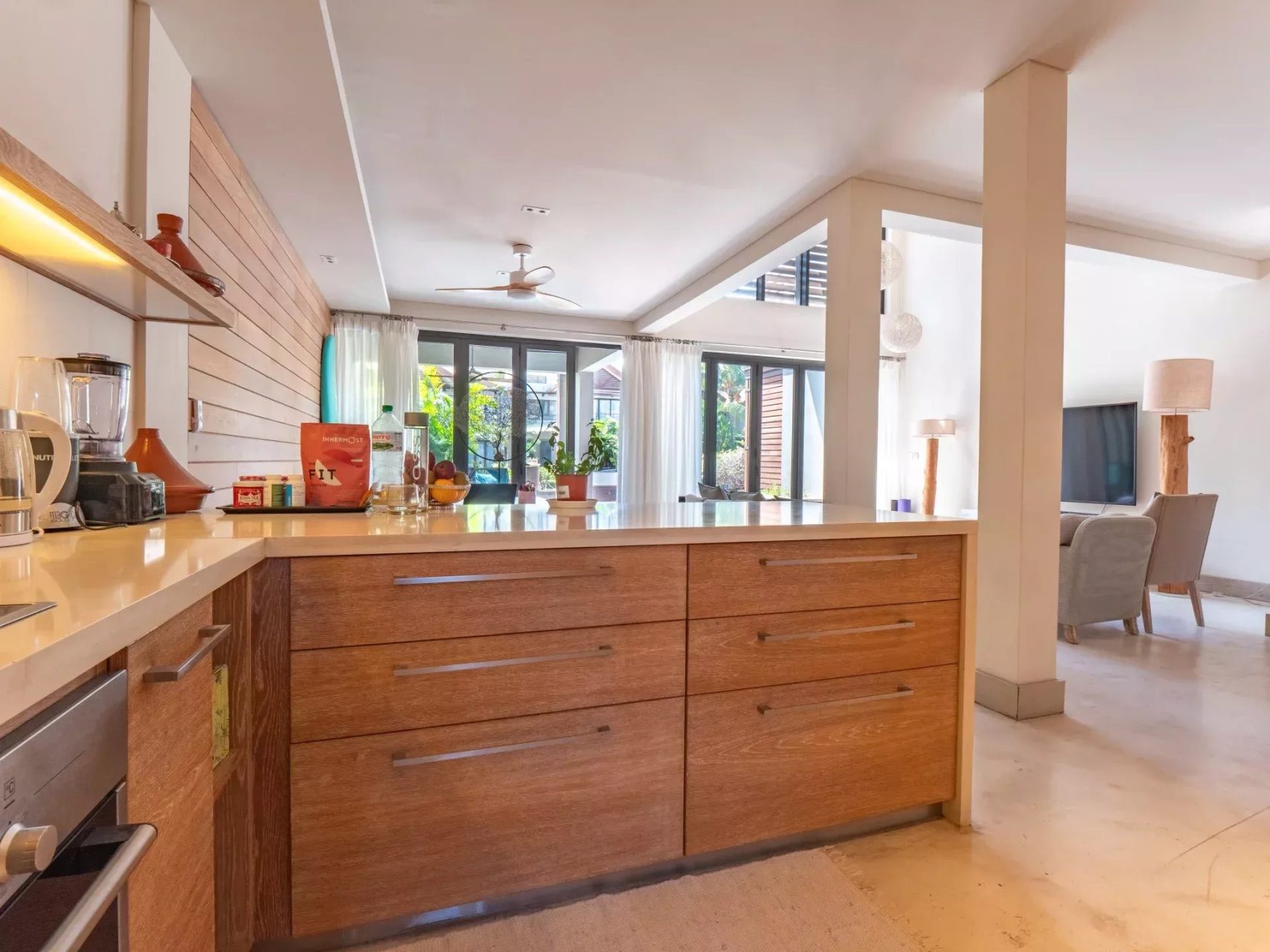 3-bedroom duplex with private pontoon in La Balise Marina for sale in Black River
