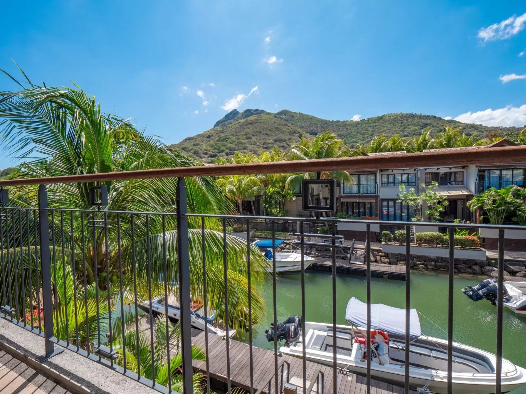 3-bedroom duplex with private pontoon in La Balise Marina for sale in Black River