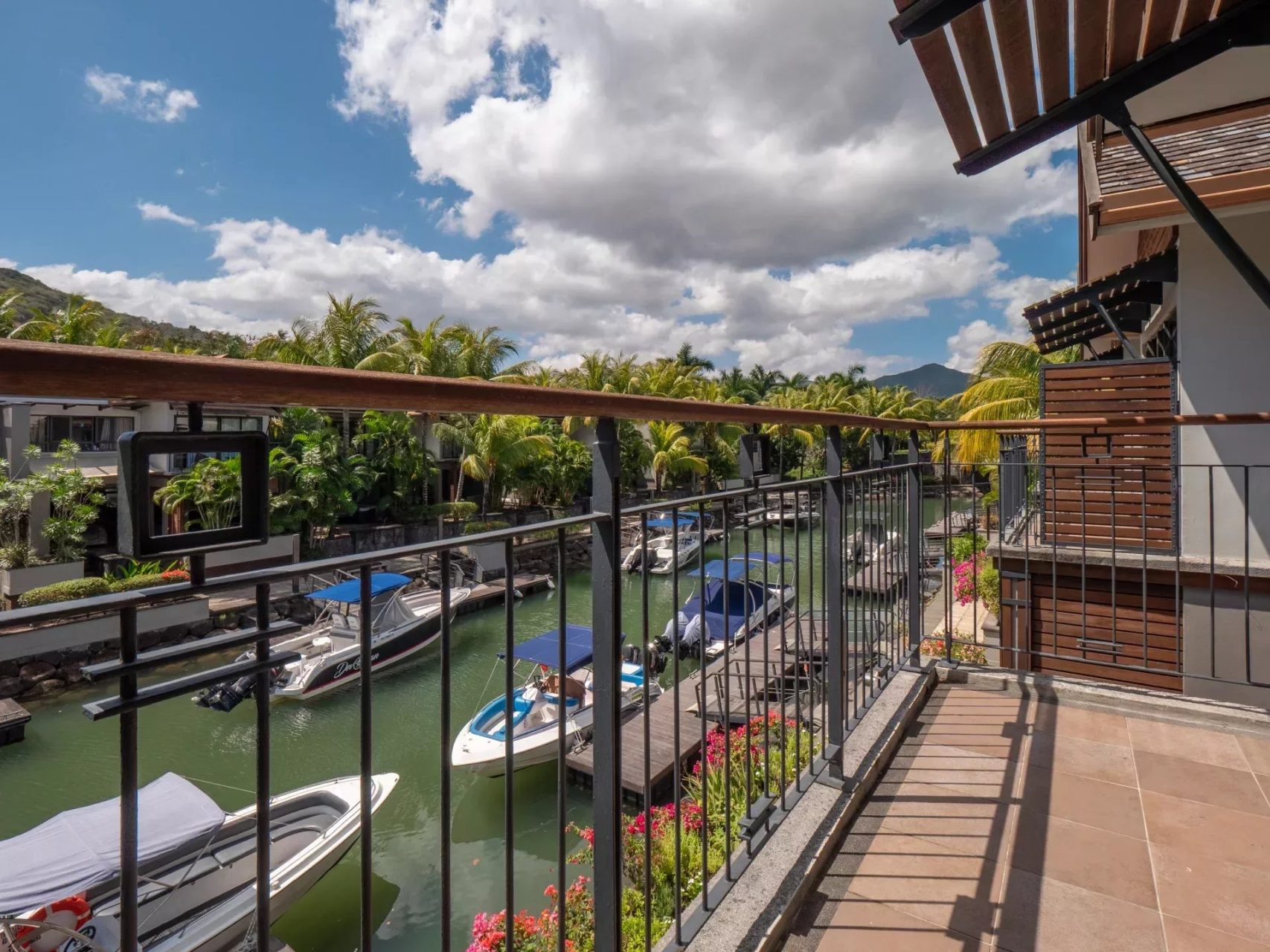 3-bedroom duplex with private pontoon in La Balise Marina for sale in Black River