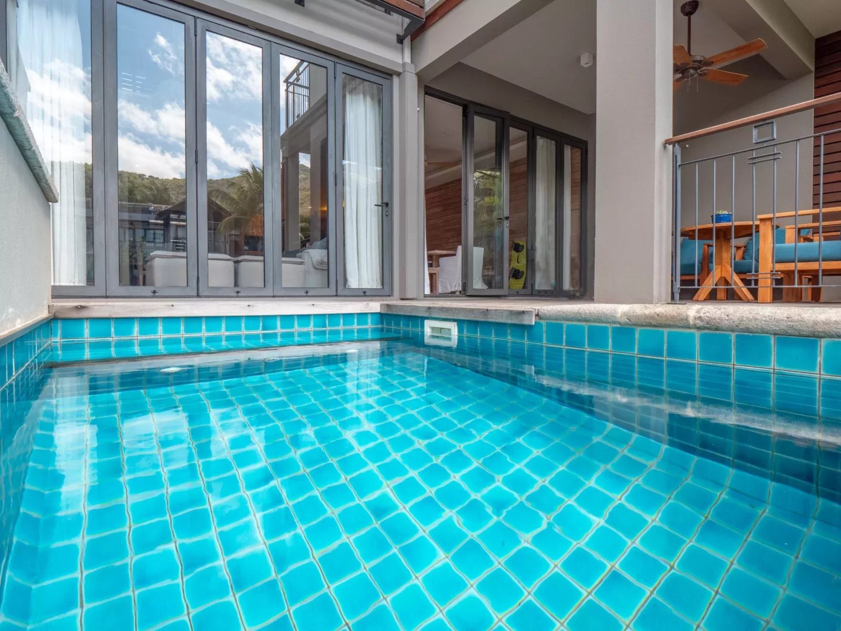 3-bedroom duplex with private pontoon in La Balise Marina for sale in Black River