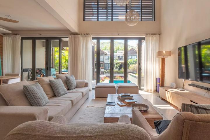 Duplex 3 chambres avec ponton privé à La Balise Marina à vendre à Rivière Noire