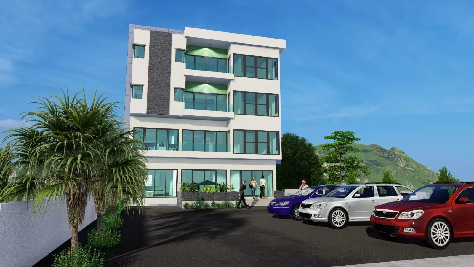 GRAND BAIE – À LOUER ESPACES COMMERCIAUX NEUFS AVEC PARKING