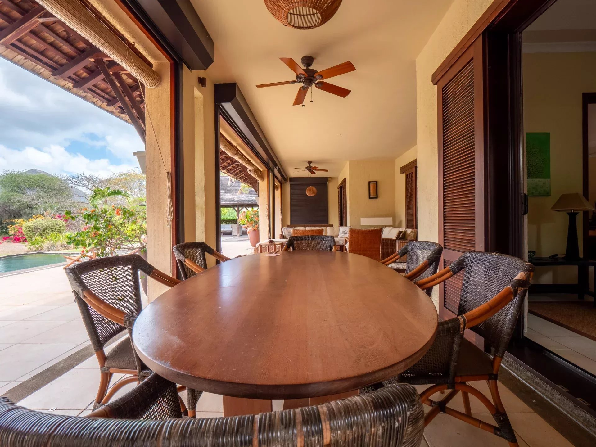 Villa à vendre à Tamarin avec piscine privée sur terrain de 4 000 m²