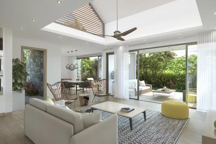 Villa in Pointe d'Esny with 3 bedrooms and private pool on 650 sq m