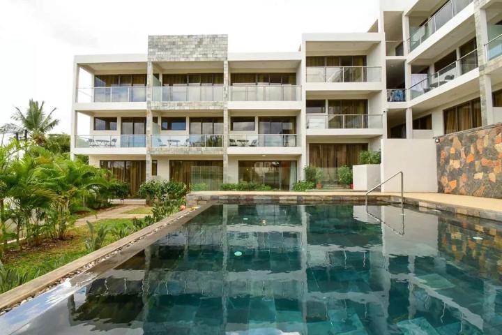 Triplex meublé de 2 chambres vue mer à louer à Flic en Flac