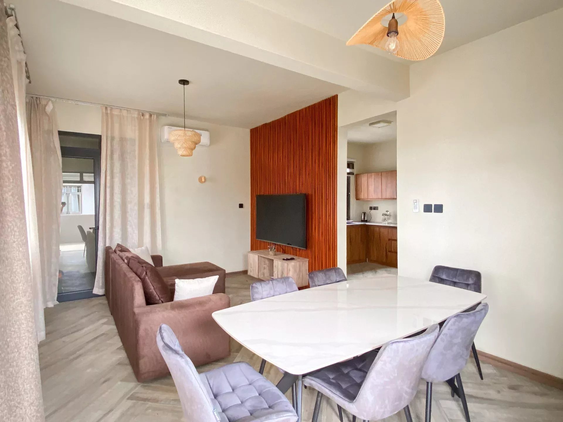 Trou aux Biches – À louer appartement neuf de 2 chambres avec piscine