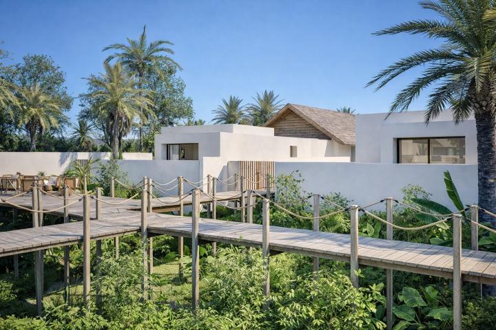 Pointe d’Esny –Villa à proximité du lagon et du parc marin de Blue Bay à vendre