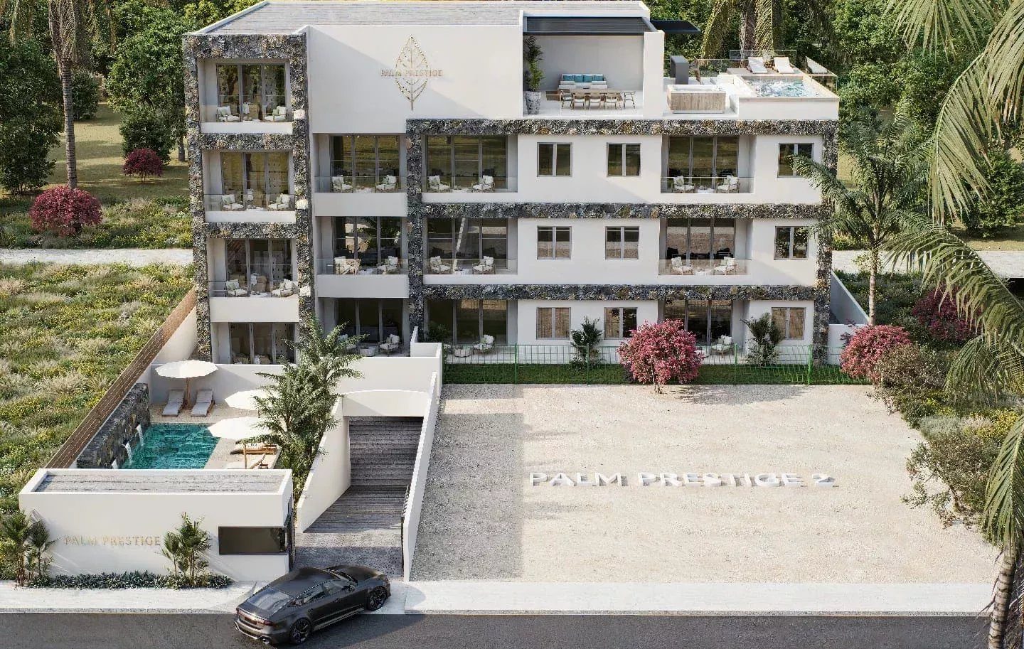 Penthouse exceptionnel à vendre à Mon Choisy, île Maurice – Penthouse Luxueux avec rooftop panoramique, piscine privée et jacuzzi