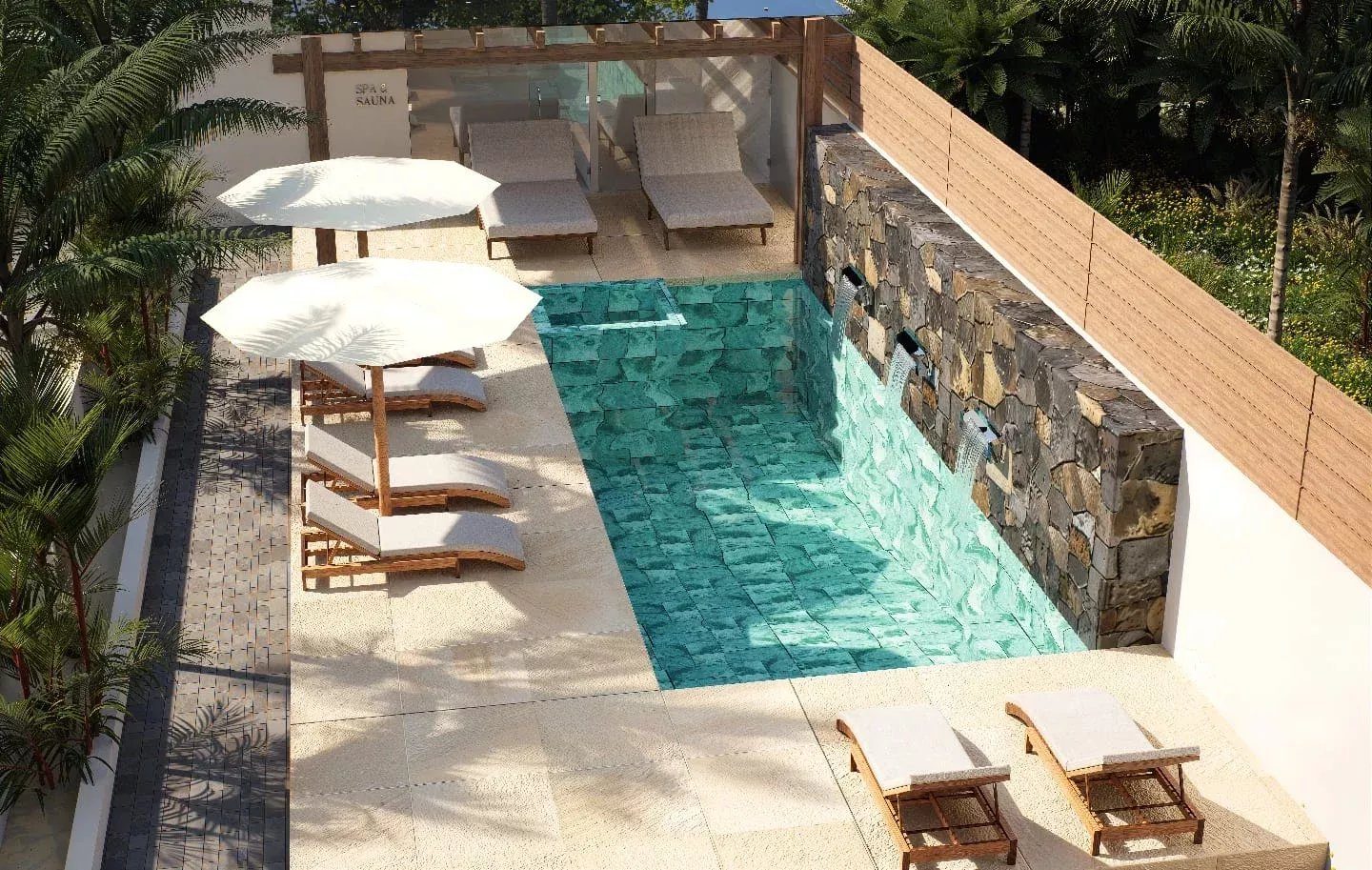 Penthouse exceptionnel à vendre à Mon Choisy, île Maurice – Penthouse Luxueux avec rooftop panoramique, piscine privée et jacuzzi