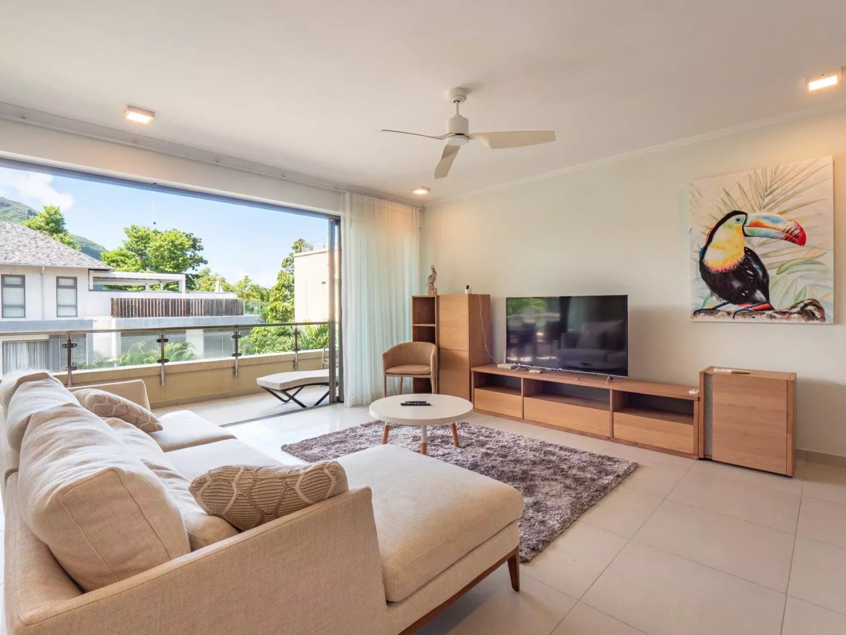 Appartement meublé 3 chambres avec terrasse à l’île Maurice proche golf et plage à vendre à Tamarin