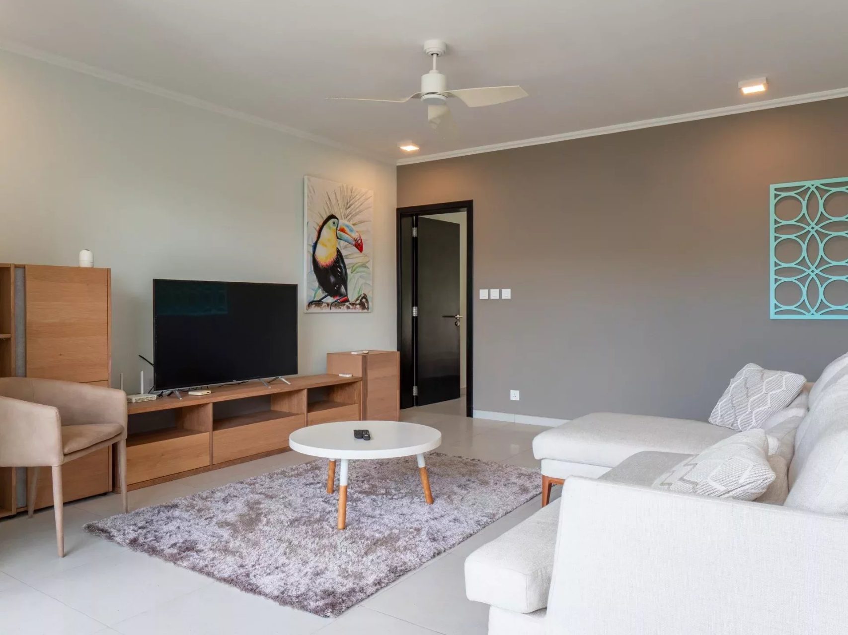 Appartement meublé 3 chambres avec terrasse à l’île Maurice proche golf et plage à vendre à Tamarin