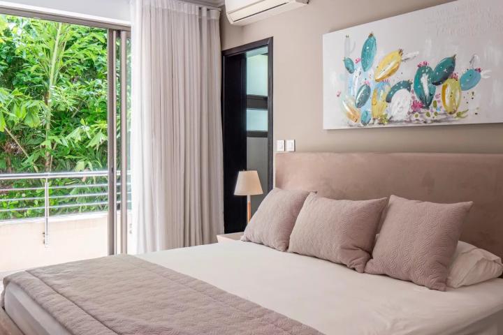 Appartement meublé 3 chambres avec terrasse à l’île Maurice proche golf et plage à vendre à Tamarin