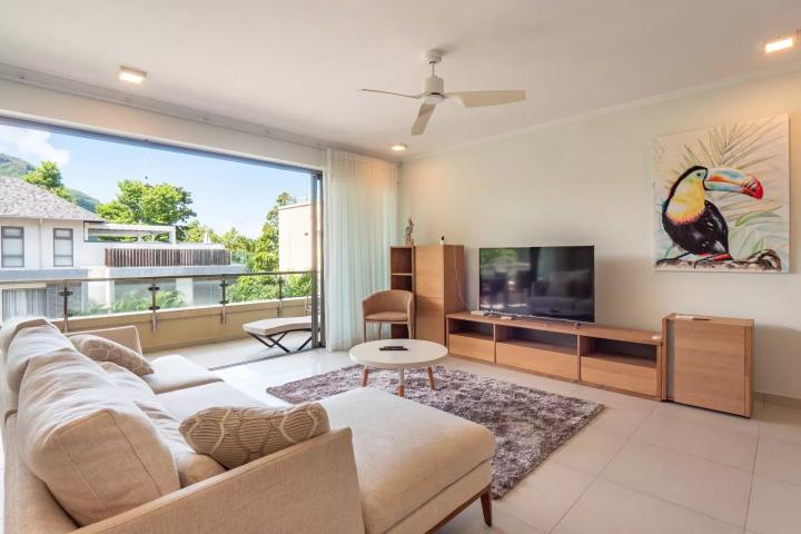 Appartement meublé 3 chambres avec terrasse à l’île Maurice proche golf et plage à vendre à Tamarin
